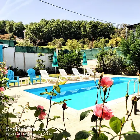 빌라 Villaferhat Mavi *